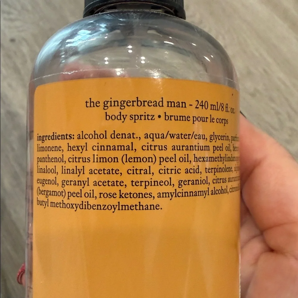 Philosophy Gingerbread Man Body Spritz